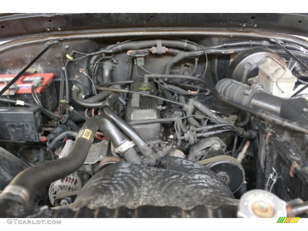 1993 Jeep Wrangler S 4x4 2.5 Liter OHV 8-Valve 4 Cylinder Engine Photo #52163962