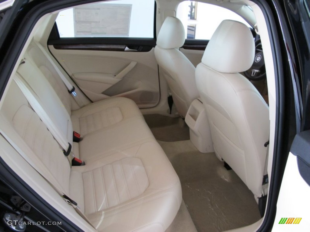 Cornsilk Beige Interior 2012 Volkswagen Passat TDI SEL Photo #52165039