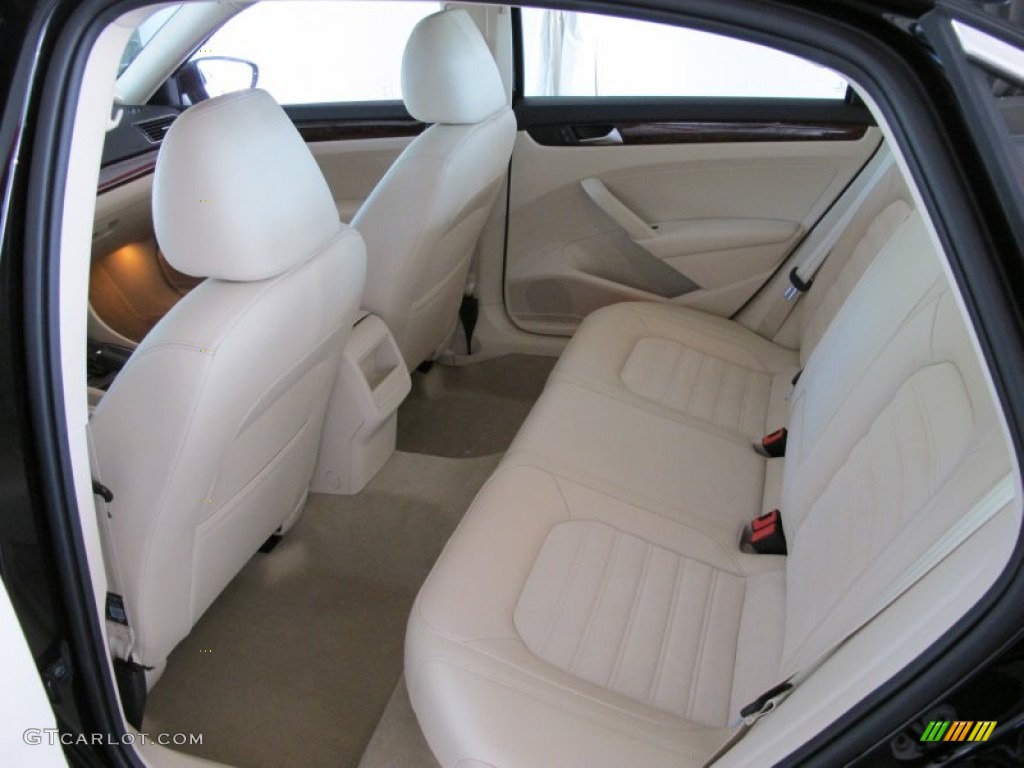 Cornsilk Beige Interior 2012 Volkswagen Passat TDI SEL Photo #52165081