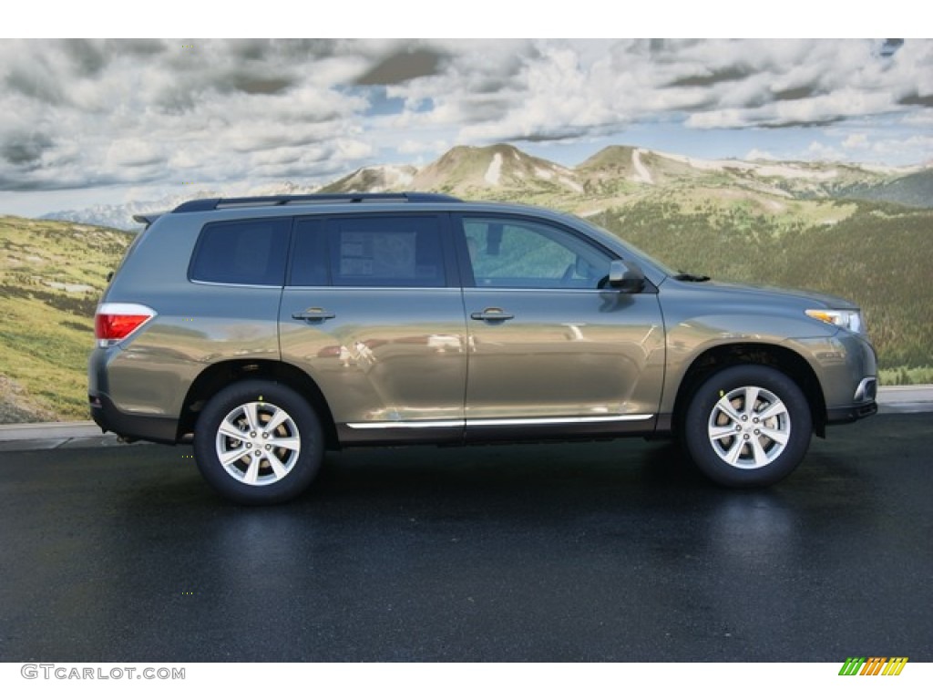 Magnetic Gray Metallic 2011 Toyota Highlander SE 4WD Exterior Photo #52167502