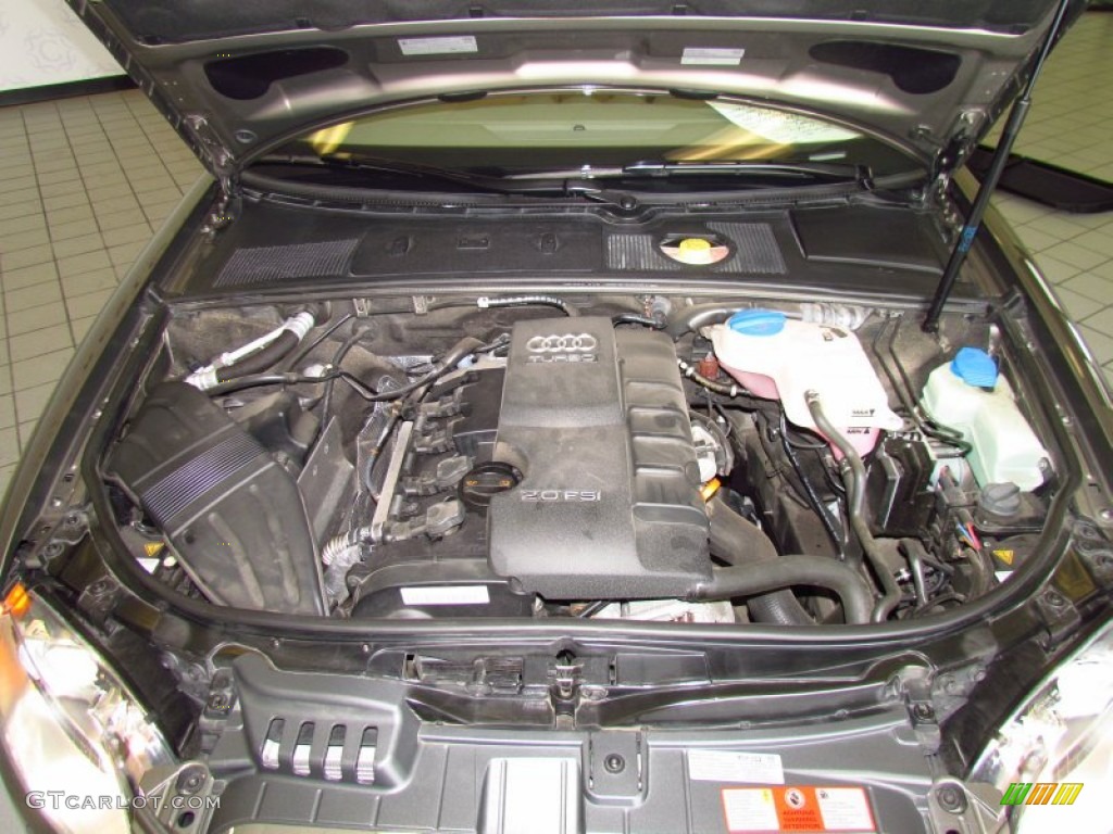 2009 Audi A4 2.0T Cabriolet 2.0 Liter FSI Turbocharged DOHC 16-Valve VVT 4 Cylinder Engine Photo #52169404