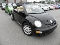 Black 2004 Volkswagen New Beetle GLS Convertible