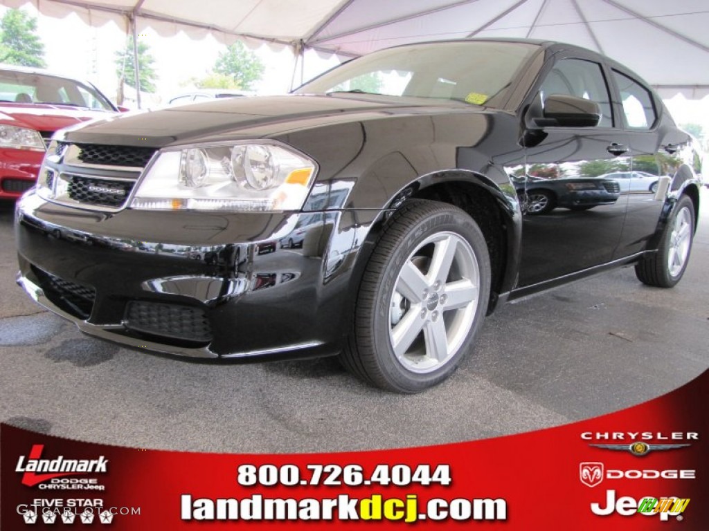 Black Dodge Avenger