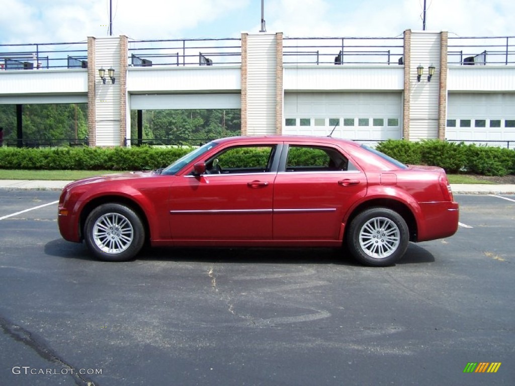 2008 300 Touring - Inferno Red Crystal Pearl / Dark Slate Gray photo #3