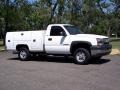 2003 Summit White Chevrolet Silverado 2500HD Regular Cab Chassis Utility  photo #2