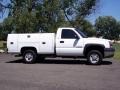 2003 Summit White Chevrolet Silverado 2500HD Regular Cab Chassis Utility  photo #3