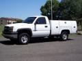 2003 Summit White Chevrolet Silverado 2500HD Regular Cab Chassis Utility  photo #11