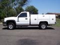 Summit White - Silverado 2500HD Regular Cab Chassis Utility Photo No. 12