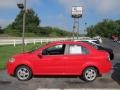 2011 Victory Red Chevrolet Aveo LT Sedan  photo #5