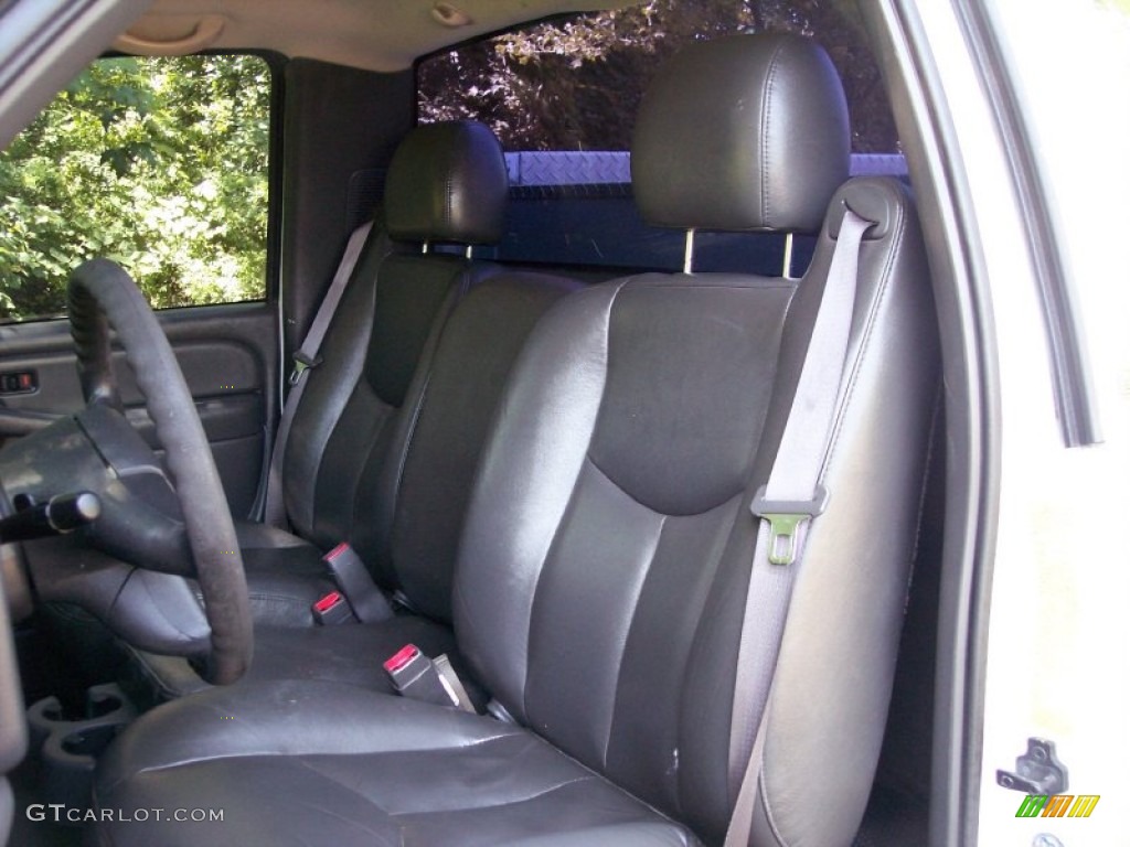 Dark Charcoal Interior 2003 Chevrolet Silverado 2500HD Regular Cab Chassis Utility Photo #52172101