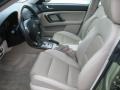 2007 Subaru Outback Taupe Leather Interior Interior Photo