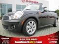 2010 Midnight Black Metallic Mini Cooper Convertible  photo #1