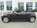 2010 Midnight Black Metallic Mini Cooper Convertible  photo #2