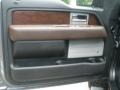 Sienna Brown Leather/Black Door Panel Photo for 2009 Ford F150 #52174339
