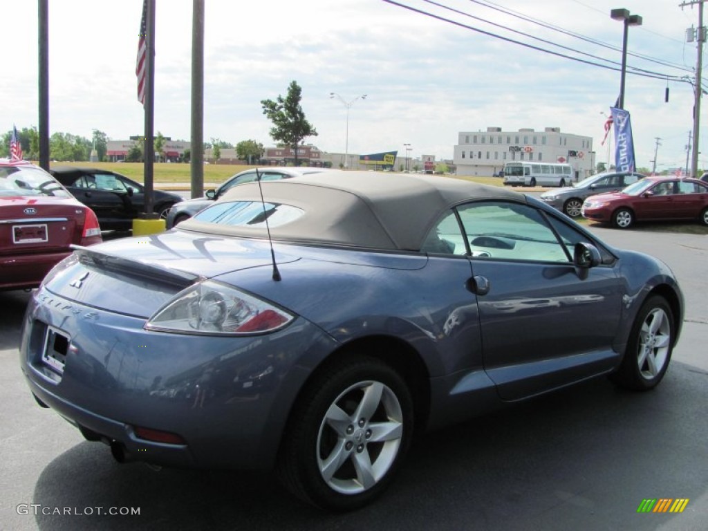 2007 Eclipse Spyder GS - Still Blue Pearl / Medium Gray photo #2