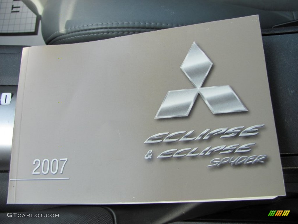 2007 Eclipse Spyder GS - Still Blue Pearl / Medium Gray photo #4