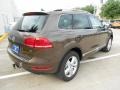 2012 Toffee Brown Metallic Volkswagen Touareg TDI Lux 4XMotion  photo #7