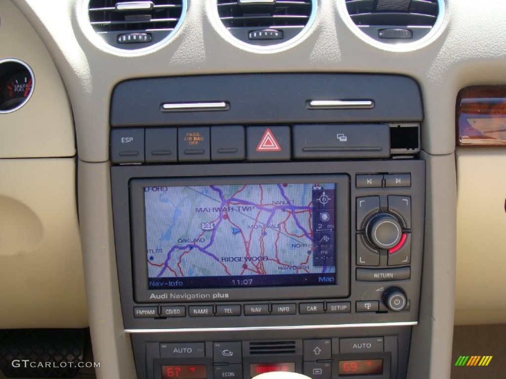 2009 Audi A4 2.0T quattro Cabriolet Navigation Photo #52175332