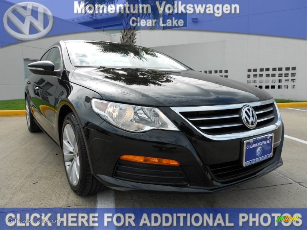 Deep Black Metallic Volkswagen CC