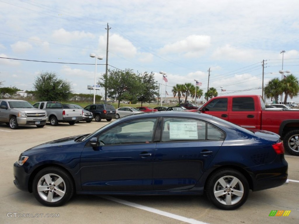 Tempest Blue Metallic 2012 Volkswagen Jetta TDI Sedan Exterior Photo #52177363