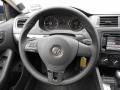 Titan Black Steering Wheel Photo for 2012 Volkswagen Jetta #52177516