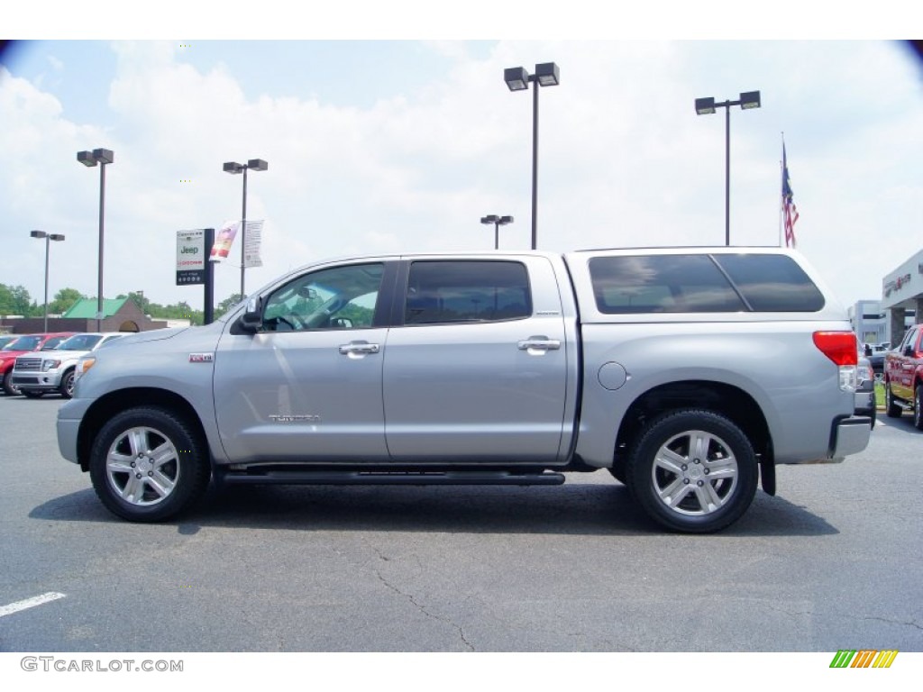 2010 Tundra Limited CrewMax 4x4 - Silver Sky Metallic / Graphite Gray photo #5