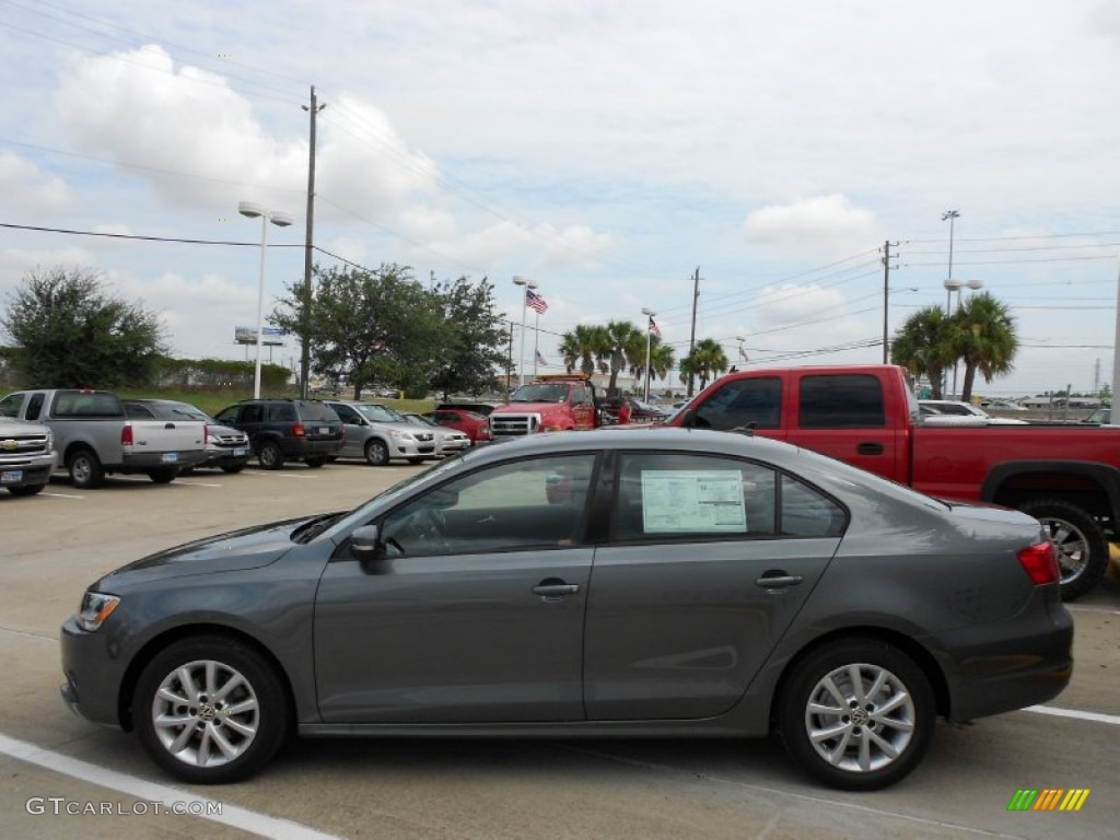 Platinum Gray Metallic 2012 Volkswagen Jetta SE Sedan Exterior Photo #52177966