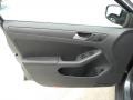 Titan Black 2012 Volkswagen Jetta SE Sedan Door Panel