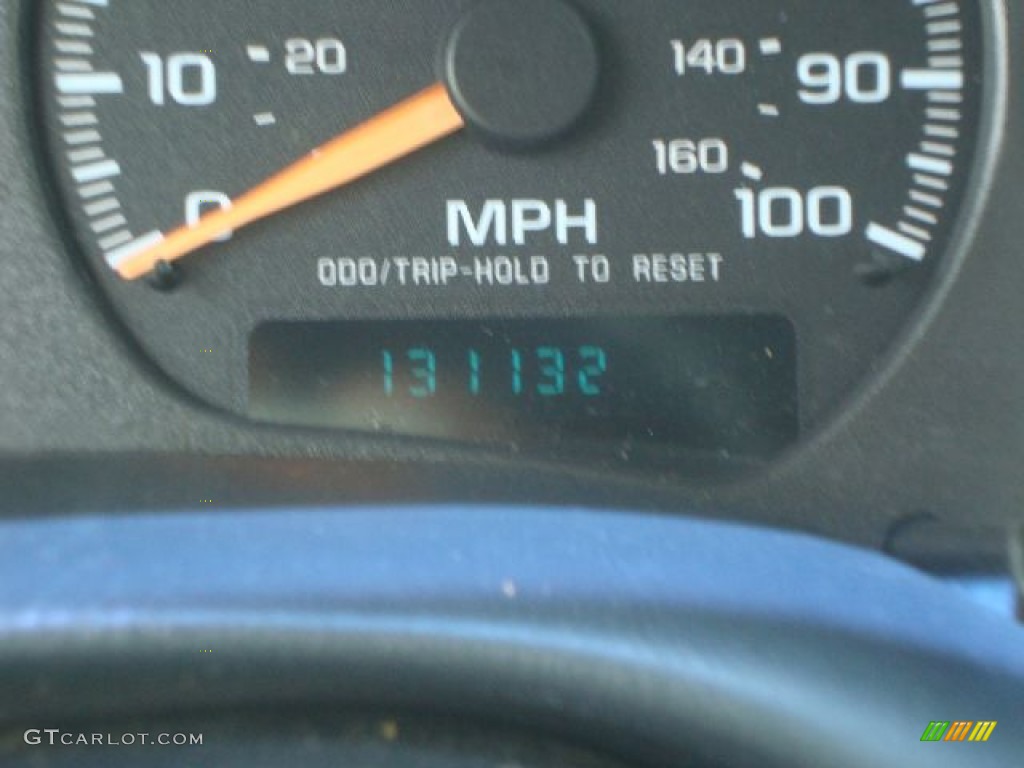 2003 S10 LS Extended Cab - Indigo Blue Metallic / Graphite photo #36