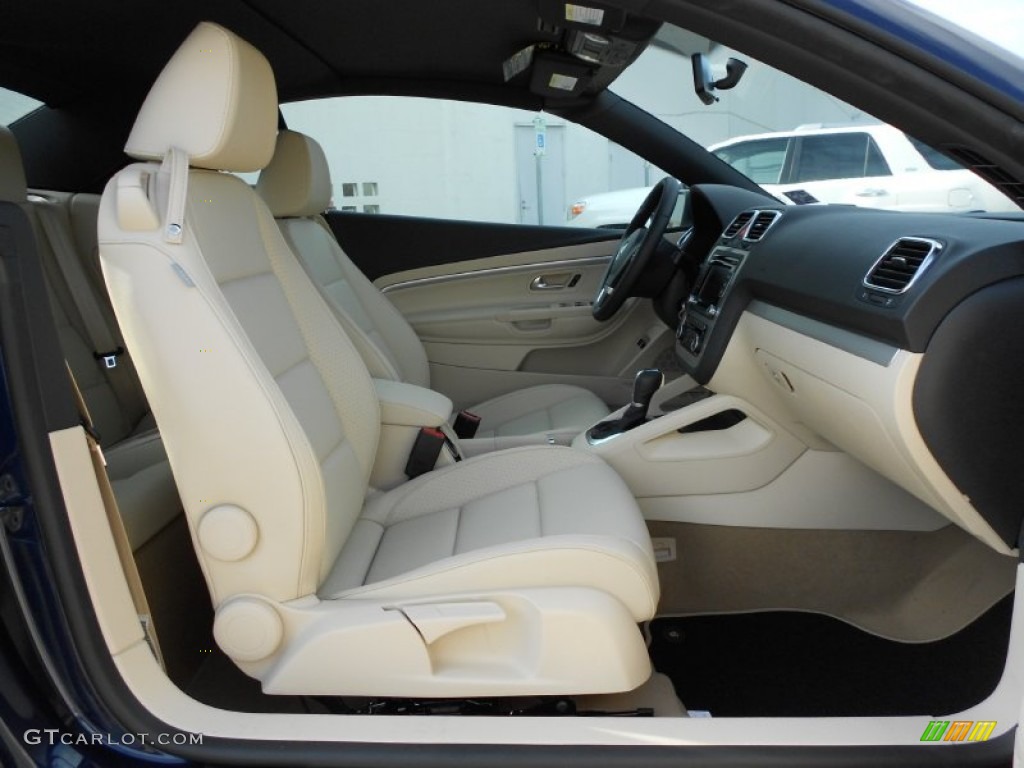 Cornsilk Beige Interior 2012 Volkswagen Eos Komfort Photo #52178803