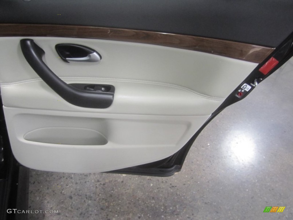 2006 Saab 9-3 2.0T Sport Sedan Slate Gray Door Panel Photo #52179718