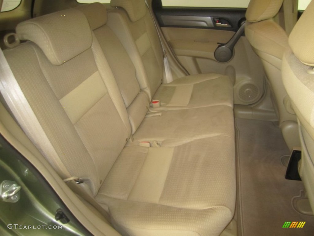 2009 CR-V EX 4WD - Green Tea Metallic / Ivory photo #16