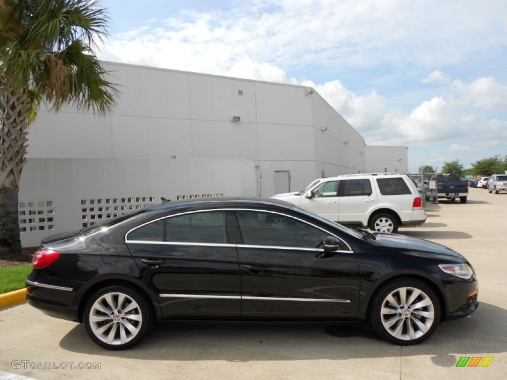 Deep Black 2009 Volkswagen CC VR6 Sport Exterior Photo #52180542