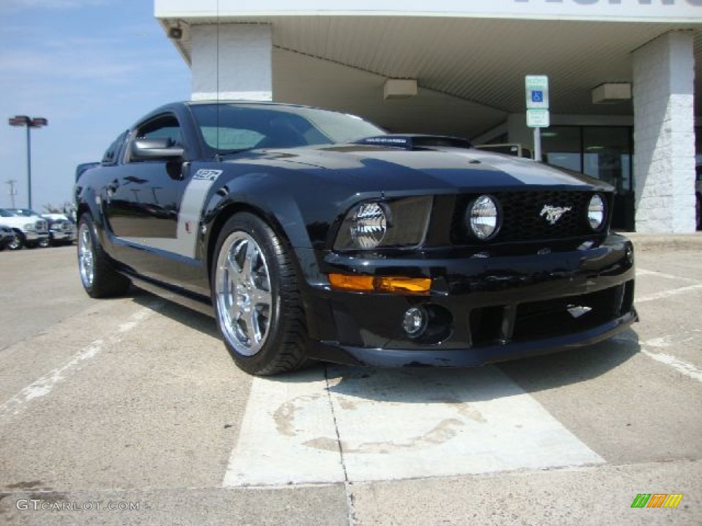 Black 2007 Ford Mustang Roush 427R Supercharged Coupe Exterior Photo #52180639