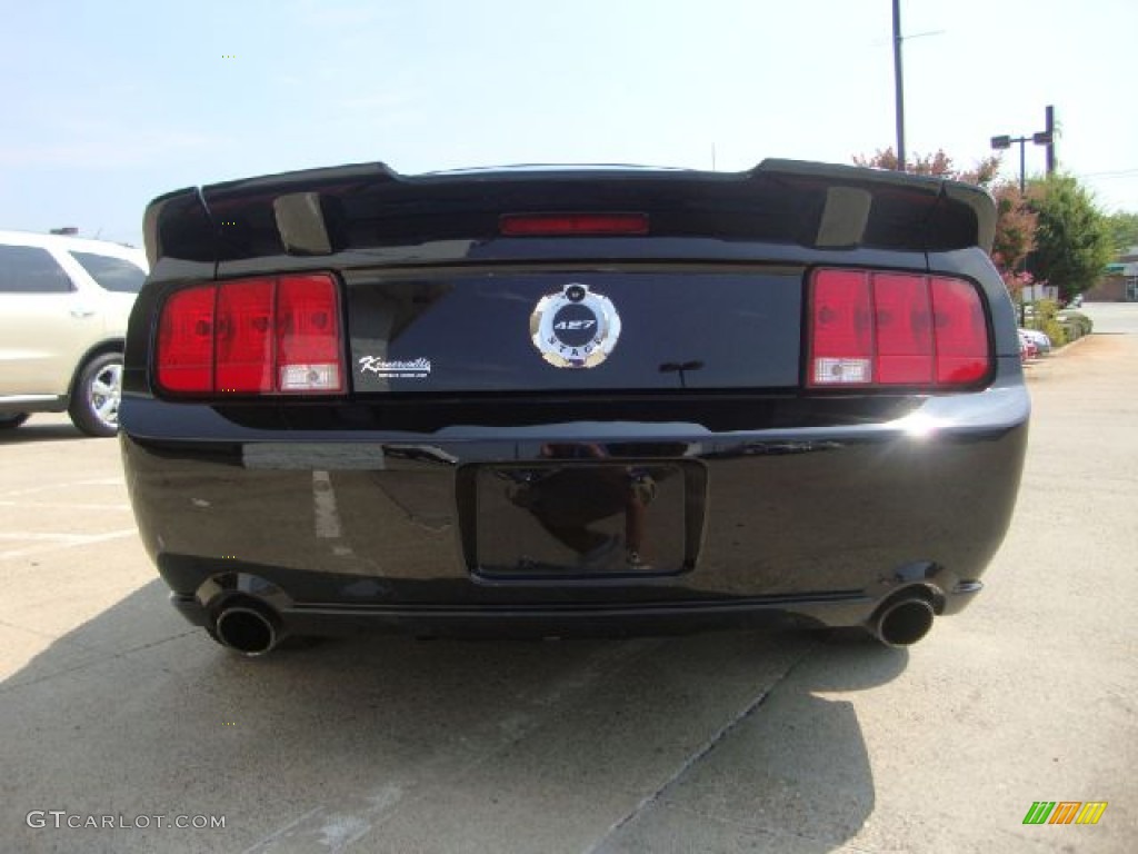 2007 Mustang Roush 427R Supercharged Coupe - Black / Roush Black/Grey photo #4
