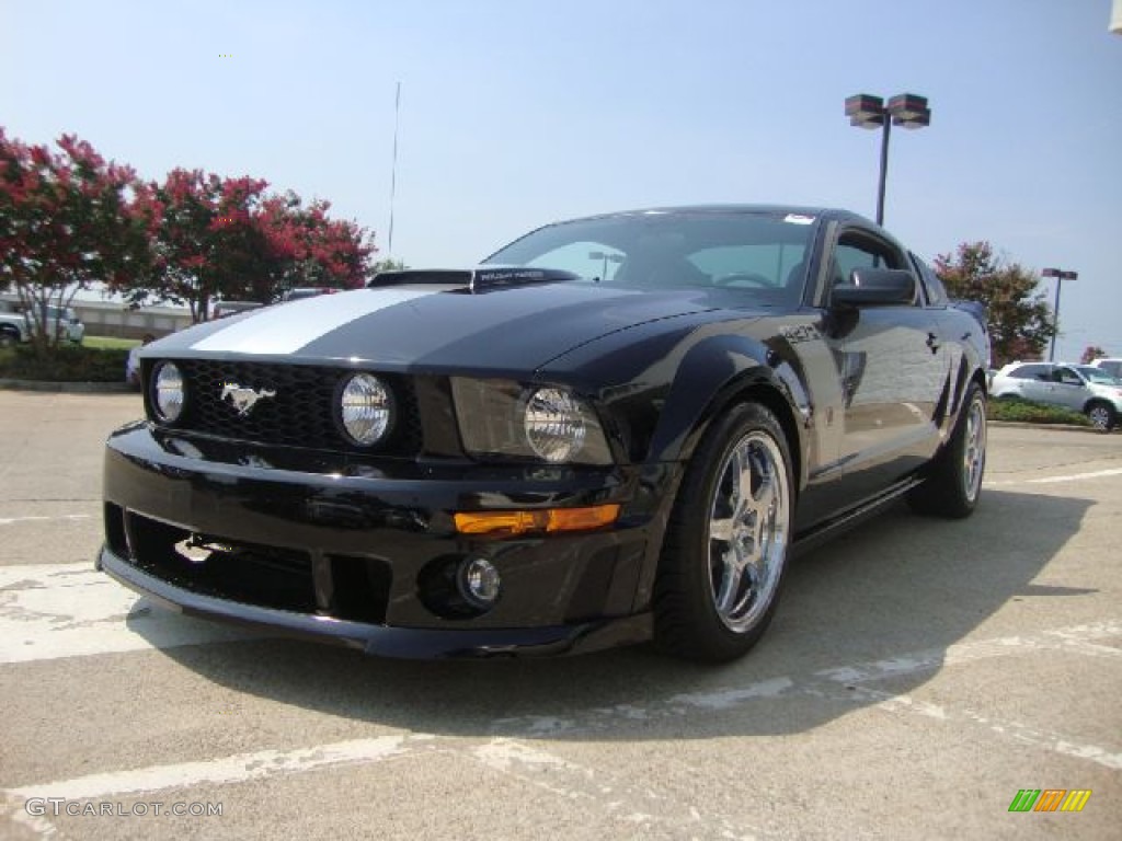 Black 2007 Ford Mustang Roush 427R Supercharged Coupe Exterior Photo #52180747