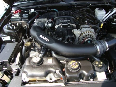 More 2007 Ford Mustang ROUSH 427R Supercharged Coupe Engine Photos