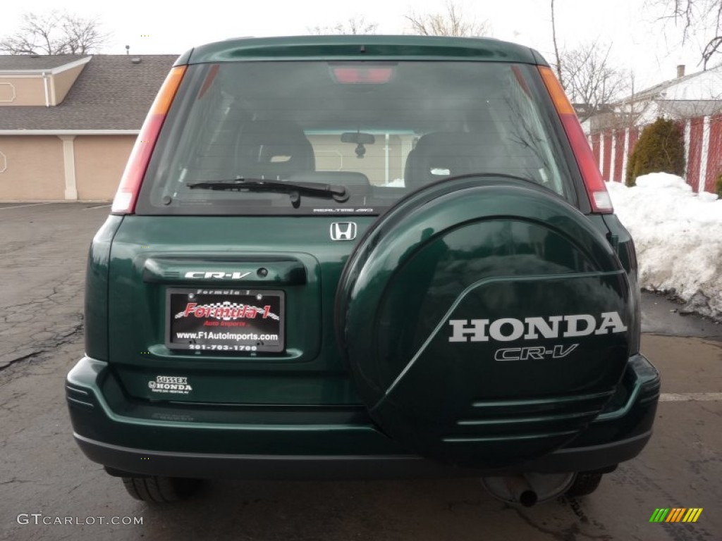 2001 CR-V Special Edition 4WD - Clover Green Pearl / Dark Gray photo #15