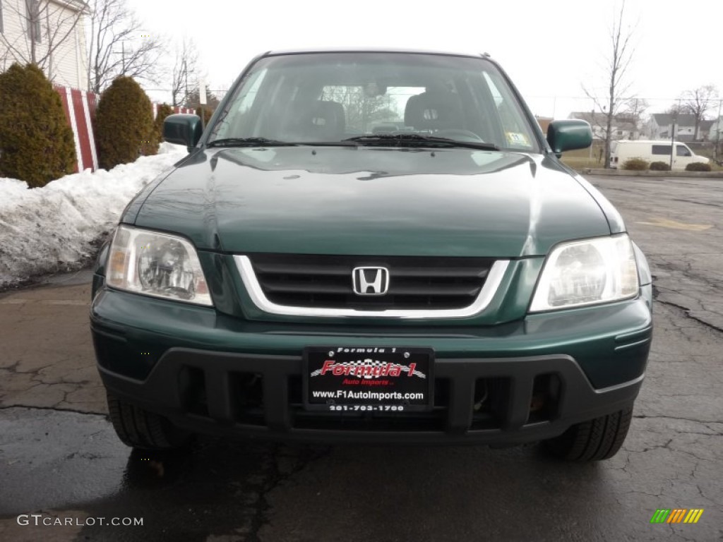 2001 CR-V Special Edition 4WD - Clover Green Pearl / Dark Gray photo #16