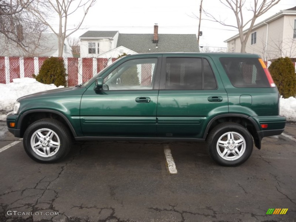 Clover Green Pearl 2001 Honda CR-V Special Edition 4WD Exterior Photo #52181383