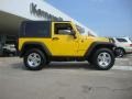 Detonator Yellow - Wrangler Rubicon 4x4 Photo No. 2