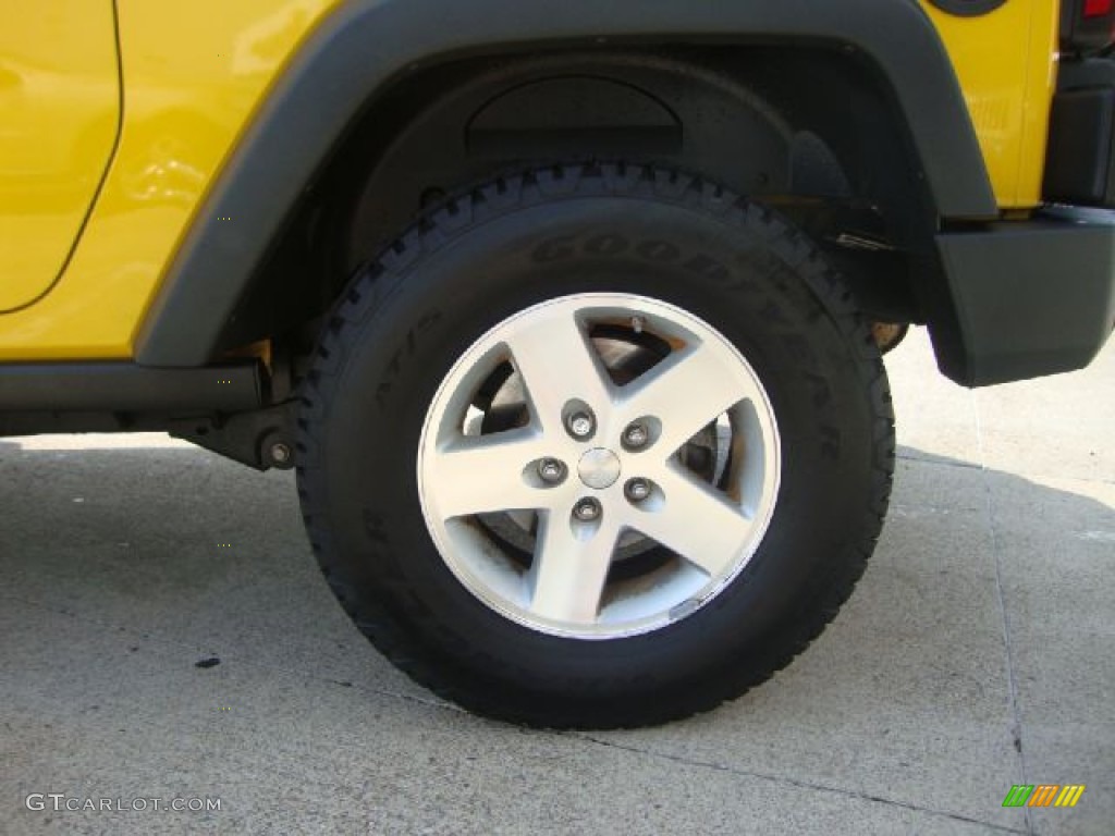 2008 Jeep Wrangler Rubicon 4x4 Wheel Photo #52182694