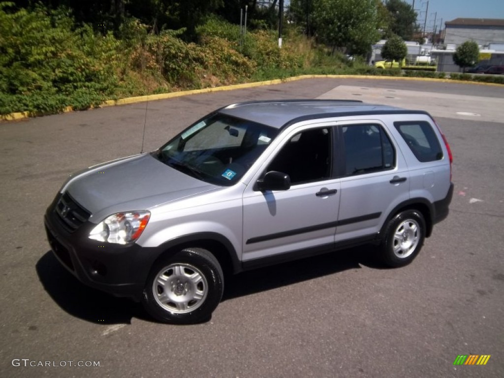 Satin Silver Metallic 2005 Honda CR-V LX Exterior Photo #52183075