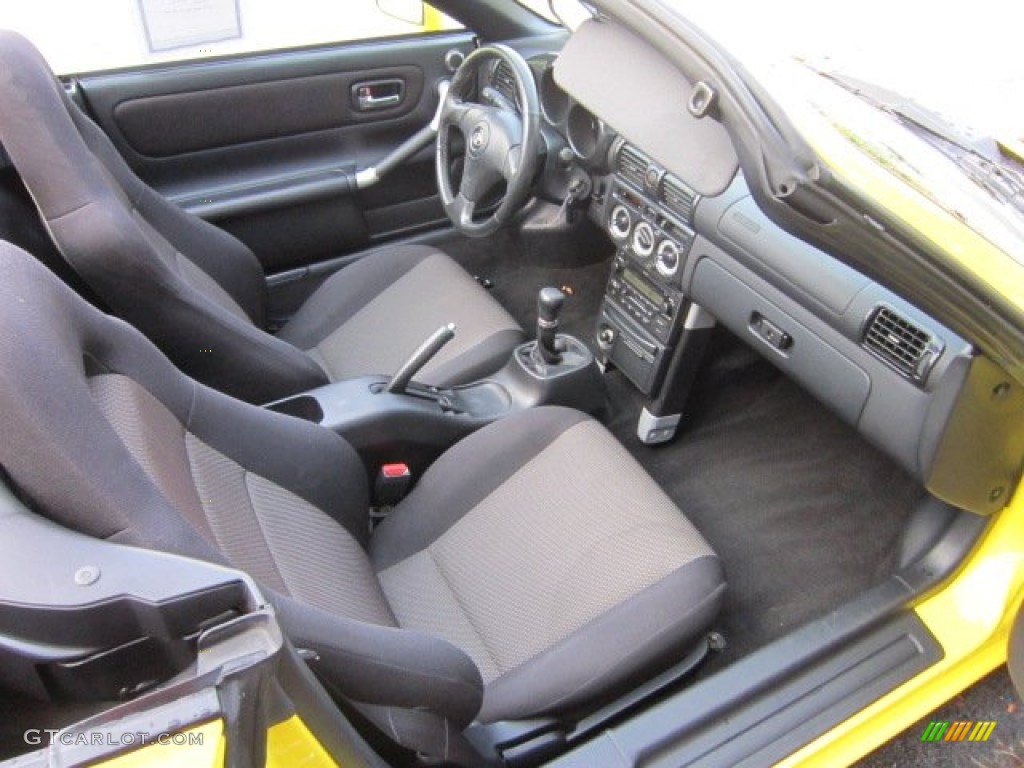 Black Interior 2003 Toyota MR2 Spyder Roadster Photo #52184407