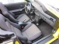 Black 2003 Toyota MR2 Spyder Roadster Interior Color