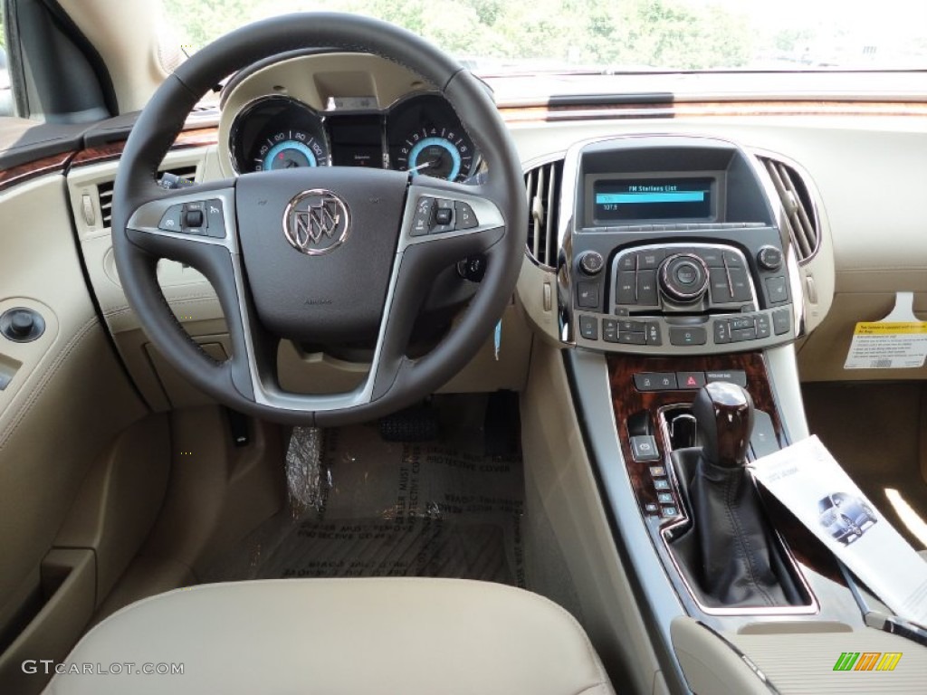 2012 Buick LaCrosse FWD Cashmere Dashboard Photo #52184914