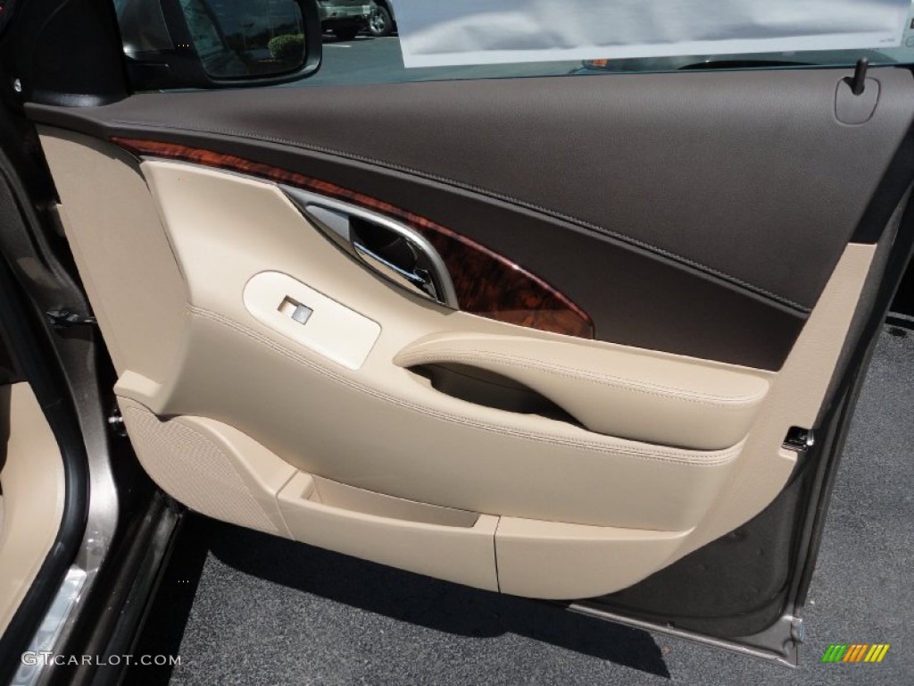 2012 Buick LaCrosse FWD Cashmere Door Panel Photo #52185010