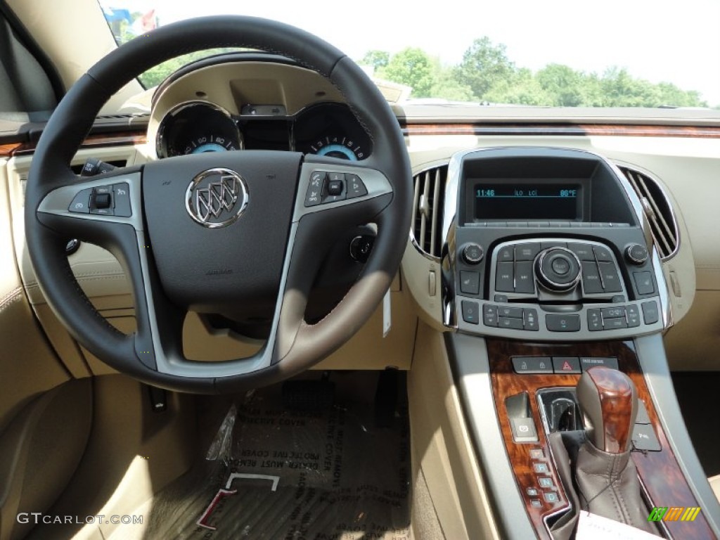 2012 Buick LaCrosse FWD Cashmere Dashboard Photo #52185277