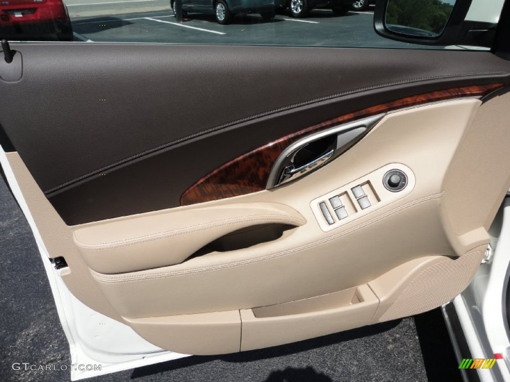 2012 Buick LaCrosse FWD Cashmere Door Panel Photo #52185613