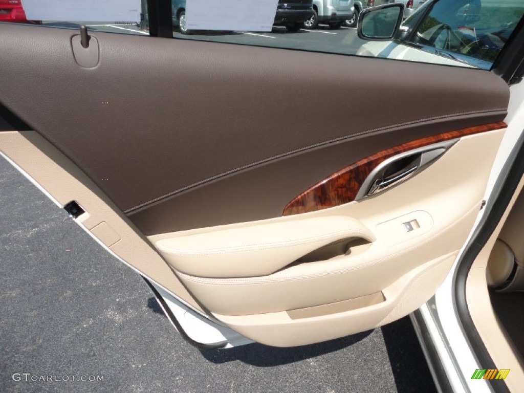 2012 Buick LaCrosse FWD Cashmere Door Panel Photo #52185637